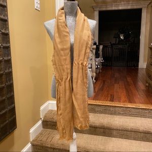 Nordstrom Camel Scarf